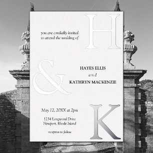 Classic Minimal Old Money Aesthetic Simple Wedding