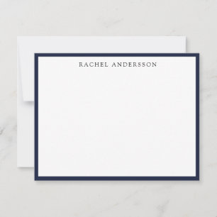 Classic Minimalist Single Border  Card