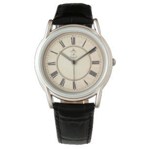 Classic Minimalist Watch - Antique Clock Face