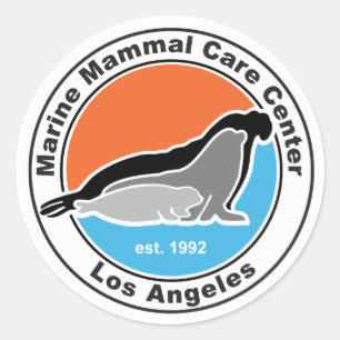 Classic MMCC LA logo on stickers! Classic Round Sticker