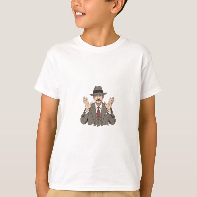 Classic Mob Boss Style T-Shirt (Front)