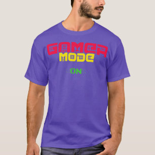 Classic  Mode On Video Game Lover  Gaming  T-Shirt