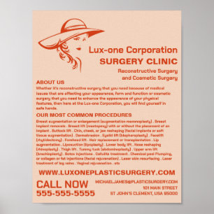 Classic Model, Plastic Surgeon, Plastic Surgery Poster