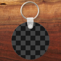 Classic Modern Black & Smoky Black Chequerboard