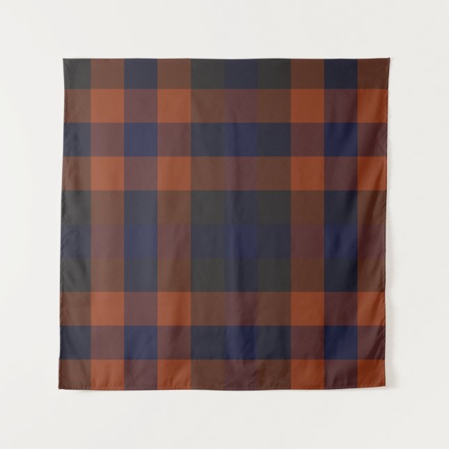 Classic Modern Plaid Tartan Seamless Pattern. appa Tapestry (Front)