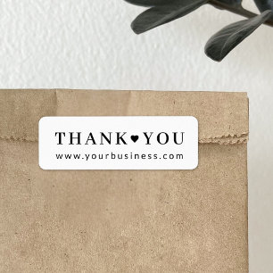 Classic Modern Small Business Thank You Product