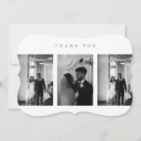 Classic Modern Wedding Photo Collage