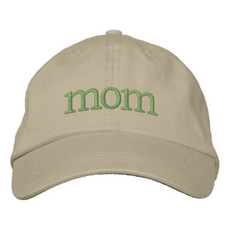 Classic "MOM" Embroidered Ball Cap