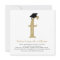 Classic Monogram Alphabet F Photo Graduation Party