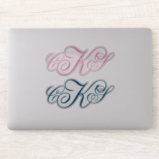 Classic Monogram Stickers | Initial Labels