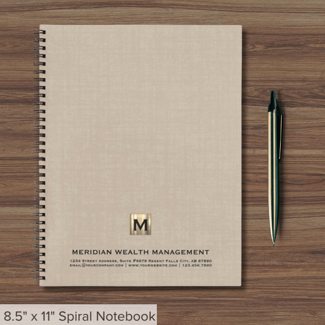 Classic Monogram Wealth Notebook (Creator Uploaded)
