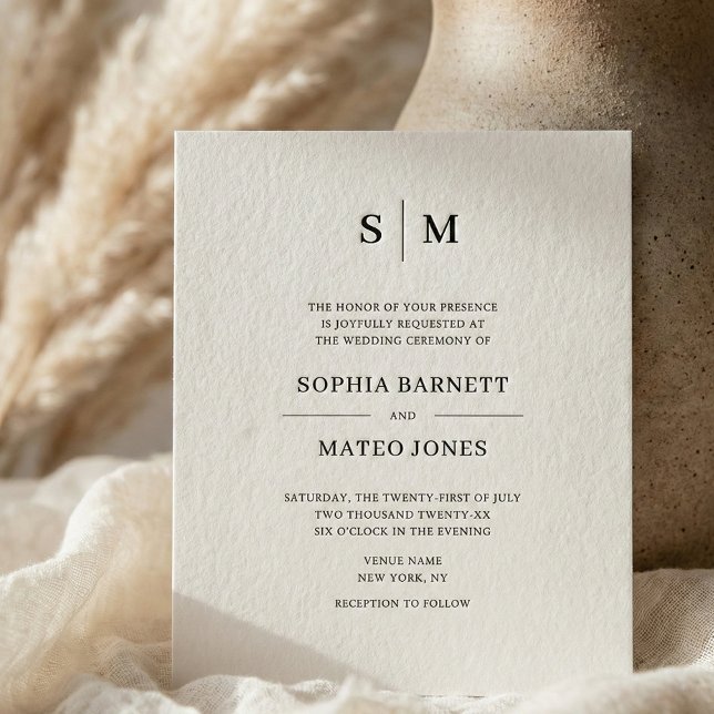 Classic Monogram White QR Code 4 Photo Wedding (Creator Uploaded)