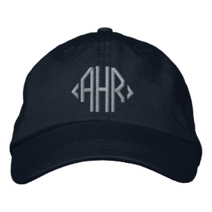 Classic Monogrammed Embroidered Hat