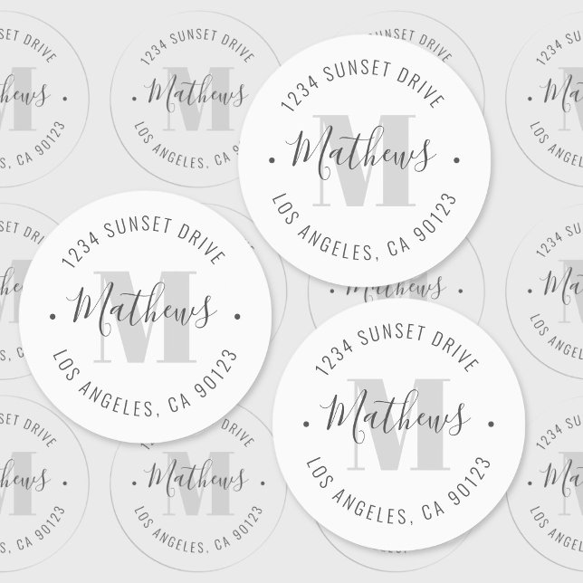 Classic Monogrammed Name/Circular Text Waterproof (Creator Uploaded)