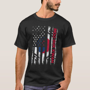Classic Moo Duk Kwan Karate Martial Arts Training T-Shirt