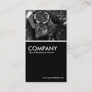 Classic Motorcycle Gauges Business Card