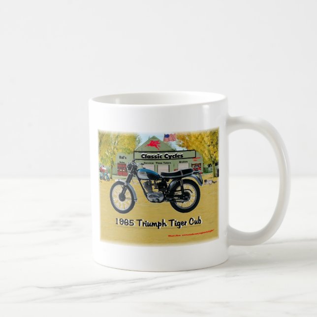 Classic Motorcycles 1969 Triumph Mug (Right)
