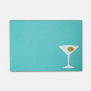 Classic Movie Martini Post It Notes