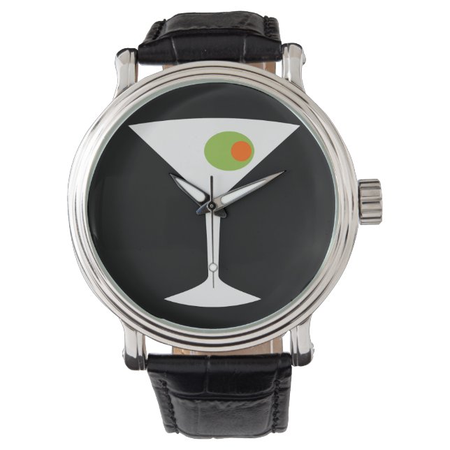Classic Movie Martini Watch (Front)