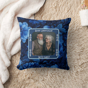 Classic Mr And Mrs 1St Anniversary Throw Pillow