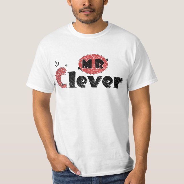 classic Mr clever  T-Shirt (Front)