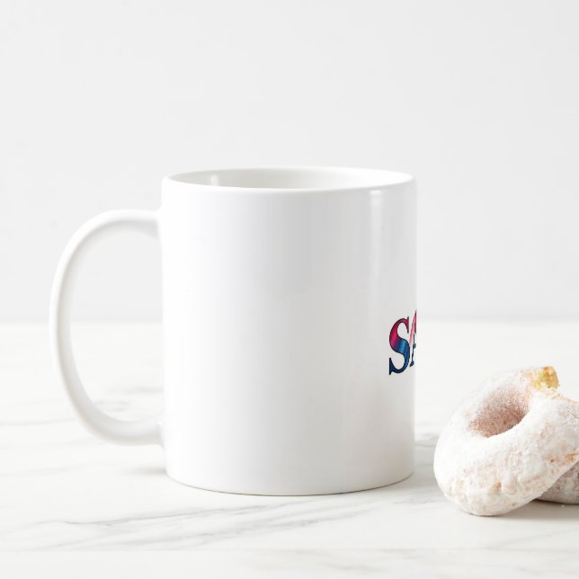 Classic Mug, 11 oz Coffee Mug (With Donut)