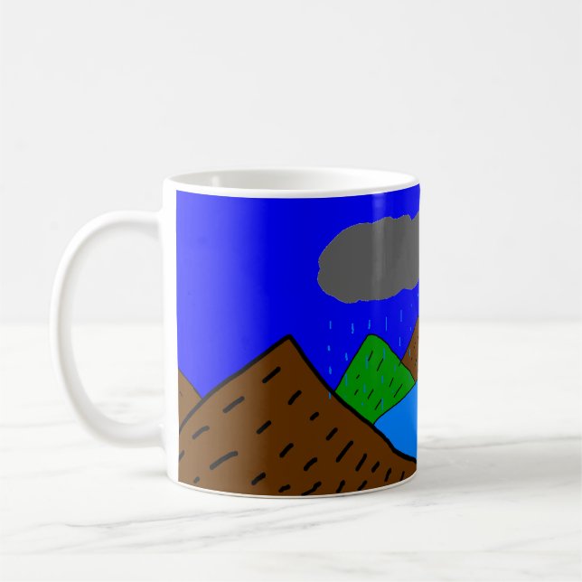Classic Mug, 11 oz Coffee Mug (Left)