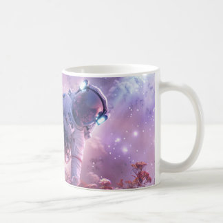 Classic Mug, 11 oz - Man on Space Coffee Mug