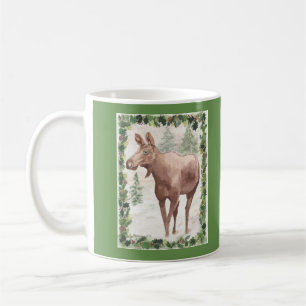 Classic Mug Christmas Moose