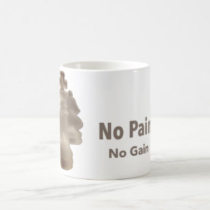 Classic Mug Expression "No Pain No Gain"