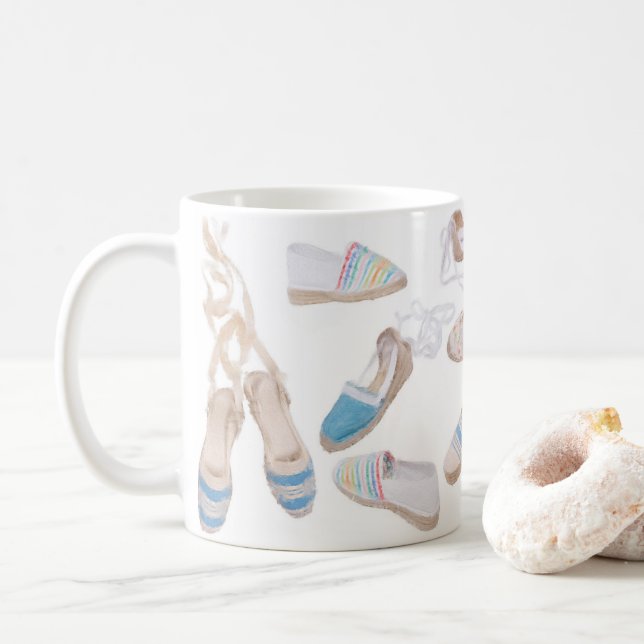Classic Mug for beach house (With Donut)