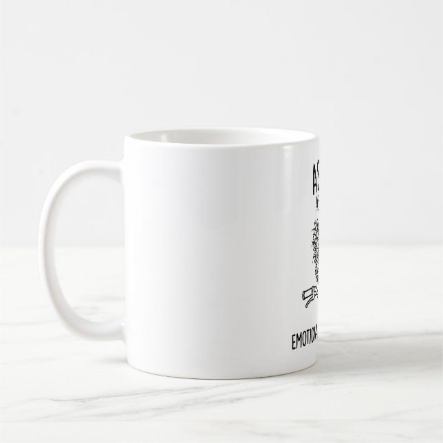 Classic Mug for Coffee Lovers Feral Chicken (Left)