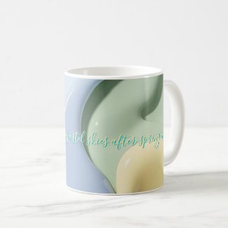 Classic mug in stylish abstract graphic