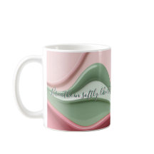 Classic mug in stylish abstract graphic