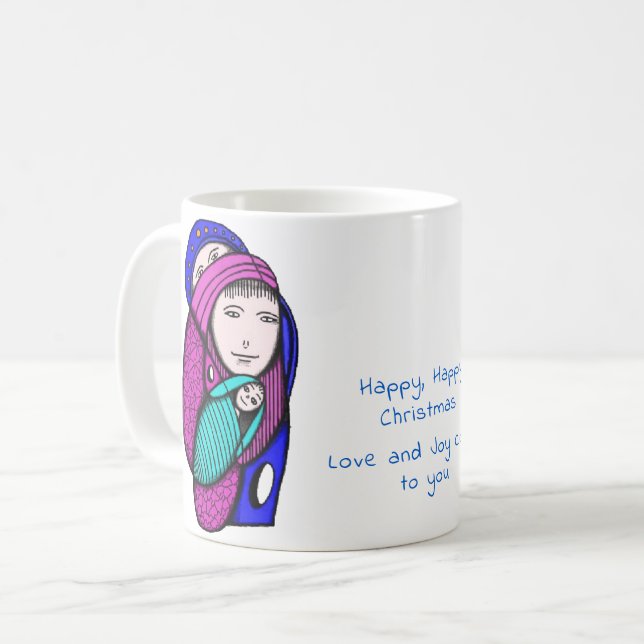 Classic Mug Merry Christmas (Front Left)