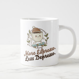 Classic Mug - More Espresso. Less Depresso.