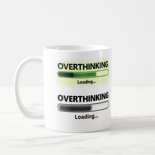 Classic Mug overthinking loading (Left)