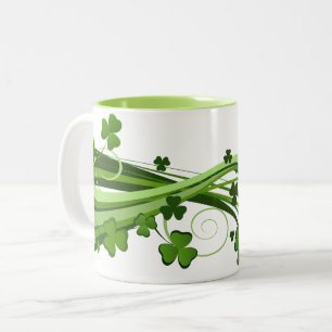 Classic Mug-St. Patrick's Day Two-Tone Coffee Mug