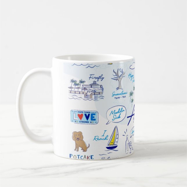 Classic Mug- "The ABC's of Hope Town" Coffee Mug (Left)