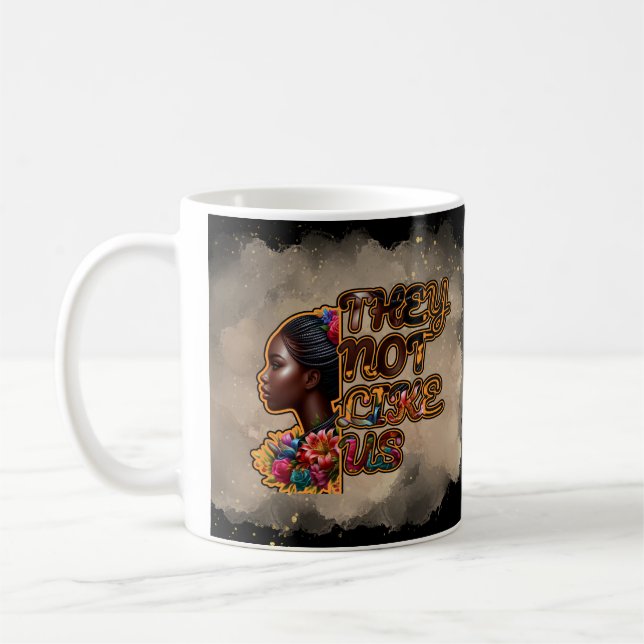 Classic Mug – "They Not Like Us" Design (Left)