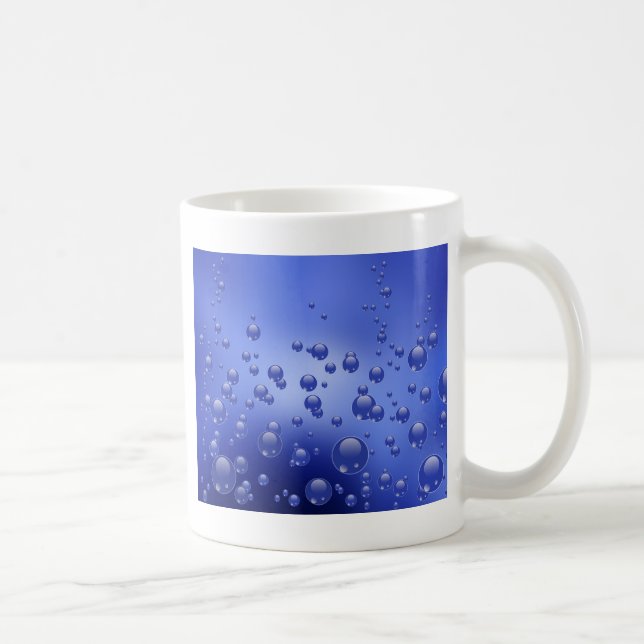 Classic mug " Water bubbles " (Right)