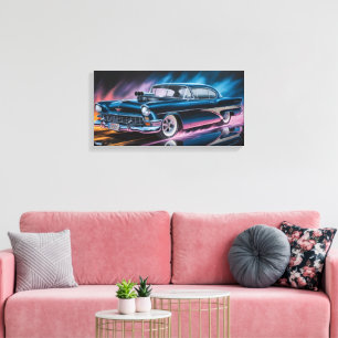 Classic Muscle Car 1956 Canvas Print