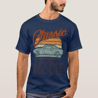 Classic Muscle Car Design Men Vintage Car boy T-Shirt
