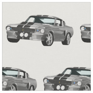 Classic Muscle Car Fabric