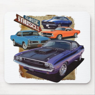 Classic Muscle Car Group Mouse Mat