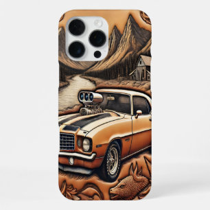 Classic Muscle Car in Nature iPhone 16 Pro Max Case