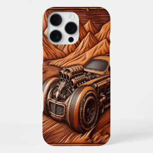 Classic Muscle Car in Scenic Valley iPhone 16 Pro Max Case