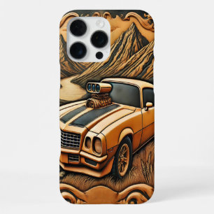 Classic Muscle Car Meets Nature’s Beauty iPhone 16 Pro Max Case
