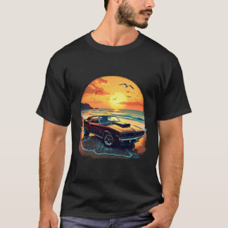 Classic Muscle Car Retro Vintage Style T-Shirt