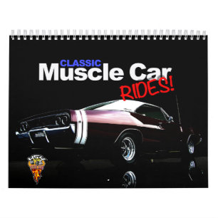 Classic Muscle Car Rides Calendar